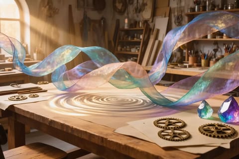 3D rendered seductive woman morphing from static image into dynamic HD video frames with neon AI glow.