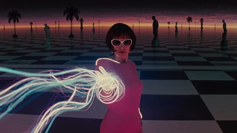 Futuristic neural network with glowing stable diffusion samplers in electric blue and violet data streams.