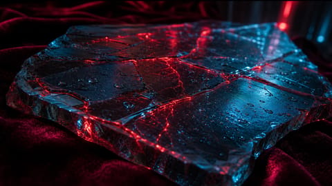 3D render of glowing AI screen with censored nude figures behind red warning bars.