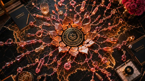Stylized 3D render of glowing handshake over East Coast map with expanding crate networks.