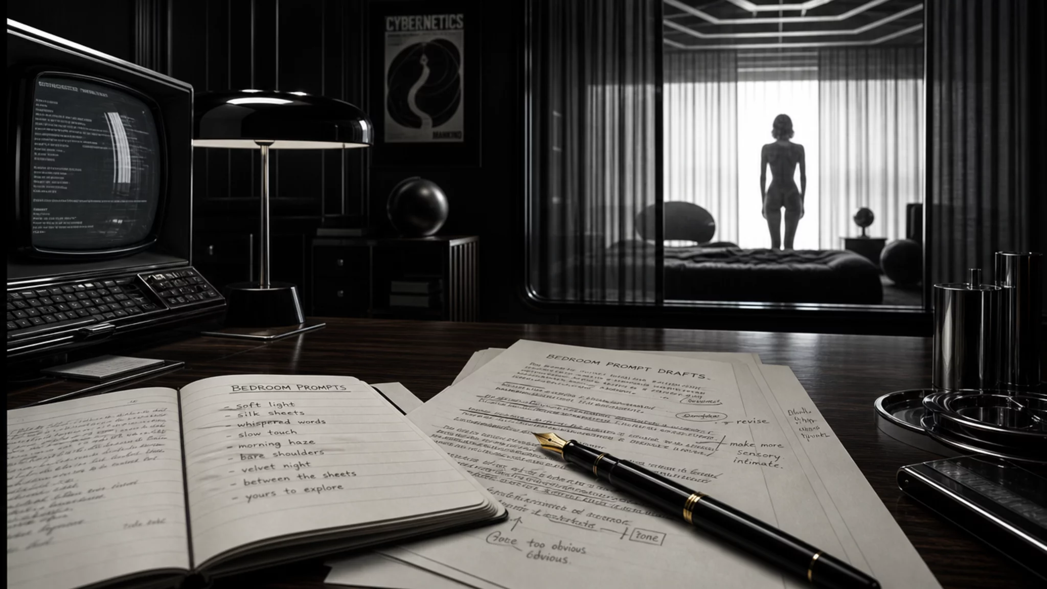 Sensual Bedroom AI Prompt for Controlled Adult Videos